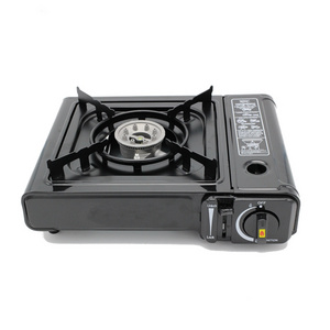 Custom Popular Outdoor Portable Mini Burner Hiking Portable Gas Butane Stove For Camping With Carrying Case