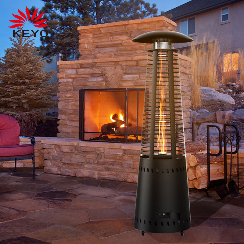 Pellet Heater14KW European Freestanding Wood Pellet Patio Heaters Outdoor Cast Iron Garden Pellet Heaters