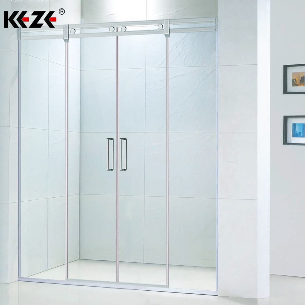 Portable toilets hidden mirror rectangular tempered glass shower cabin de douche in dubai with door sliding 10mm hinge