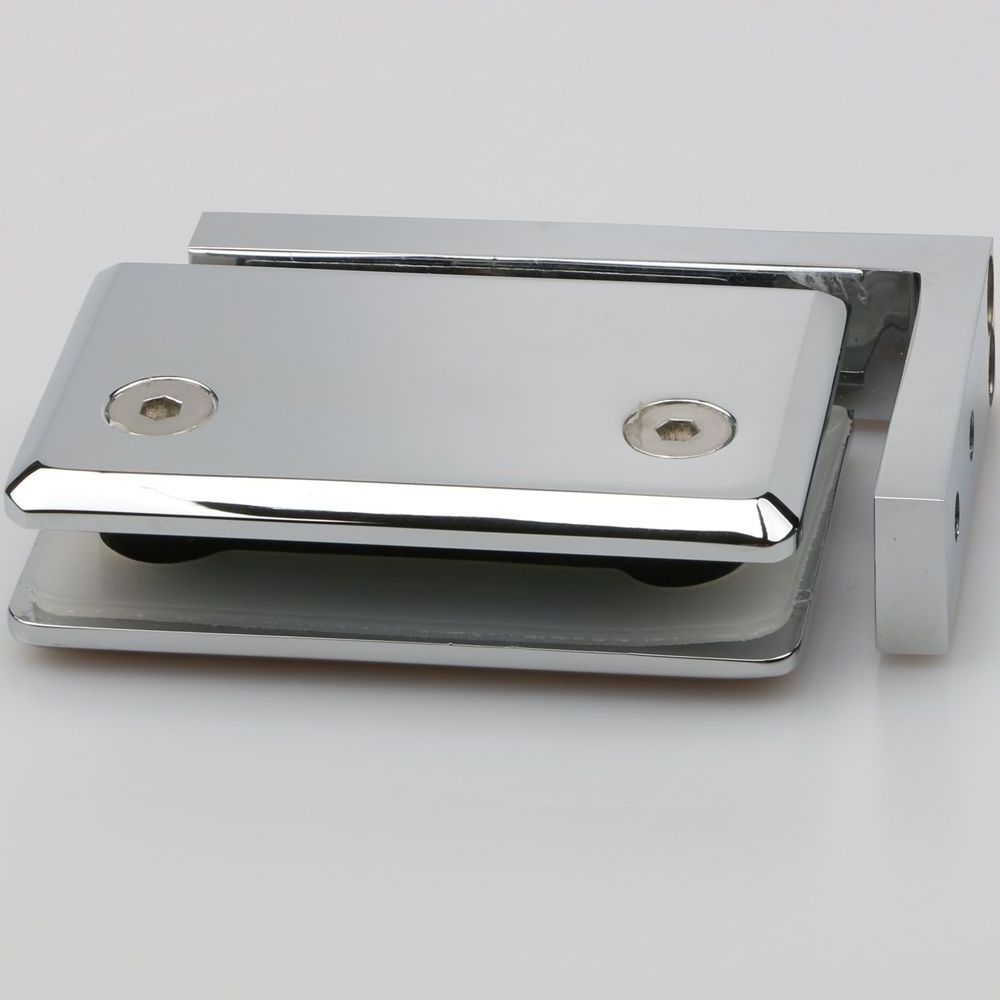 Nickel Stainless steel  360 degree rotate  pivot hinge for glass fittings shower