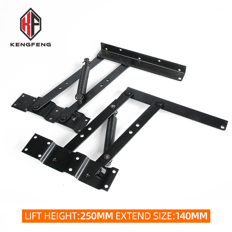 coffee table foldable lift up top bracket furniture lifting frame mechanism spring adjustable brackets for table