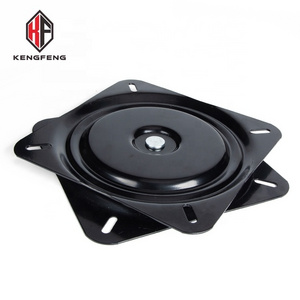 Heavy duty bar stool boat fishing steel swivel plates adjustable 90 degree rotation universal ball 160mm seat swivel plate