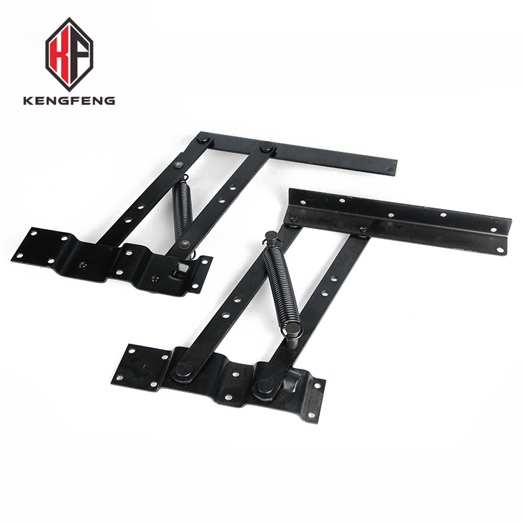 coffee table foldable lift up top bracket furniture lifting frame mechanism spring adjustable brackets for table