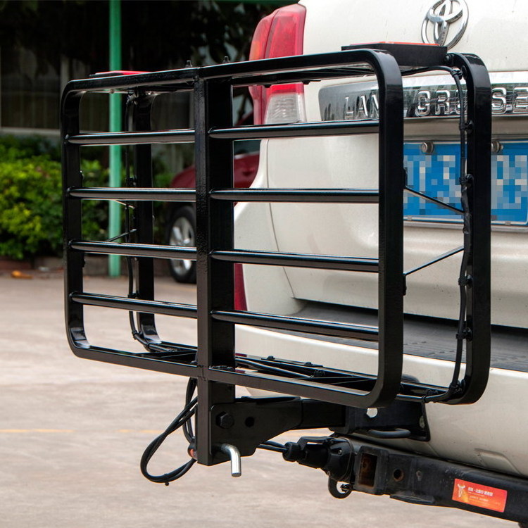 300lbs Hitch cargo carrier rear hitch mount cargo rack 46