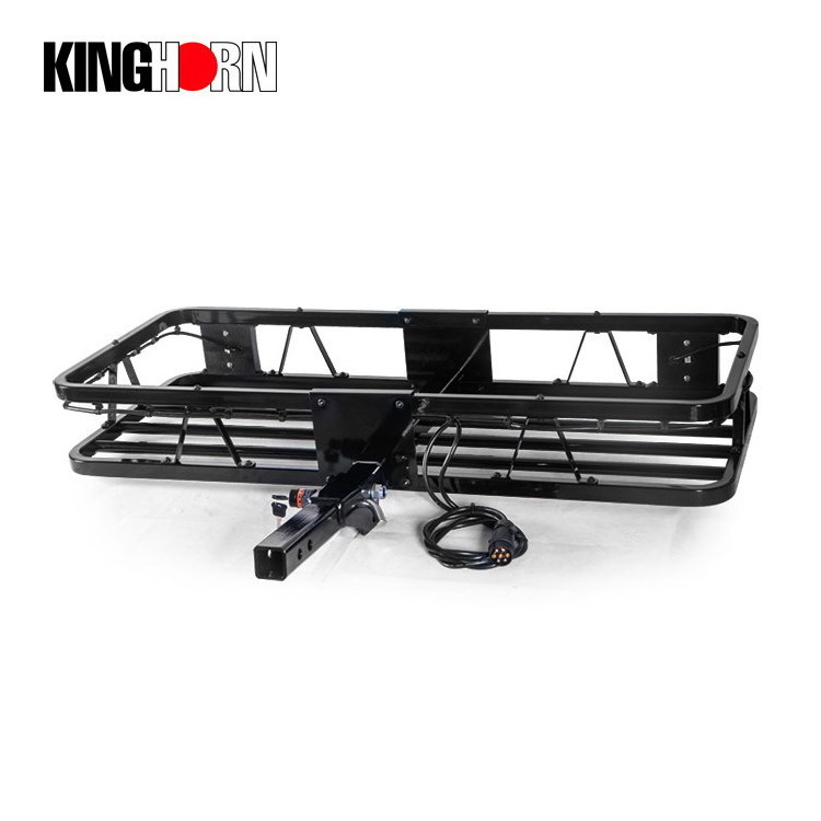 300lbs Hitch cargo carrier rear hitch mount cargo rack 46