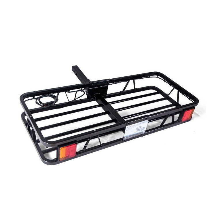 300lbs Hitch cargo carrier rear hitch mount cargo rack 46