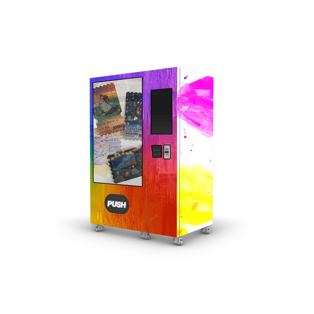 Inexpensive Commercial Fridge Vending Machine Newspaper Bubble Gum Vending Machines Orange Juice Business