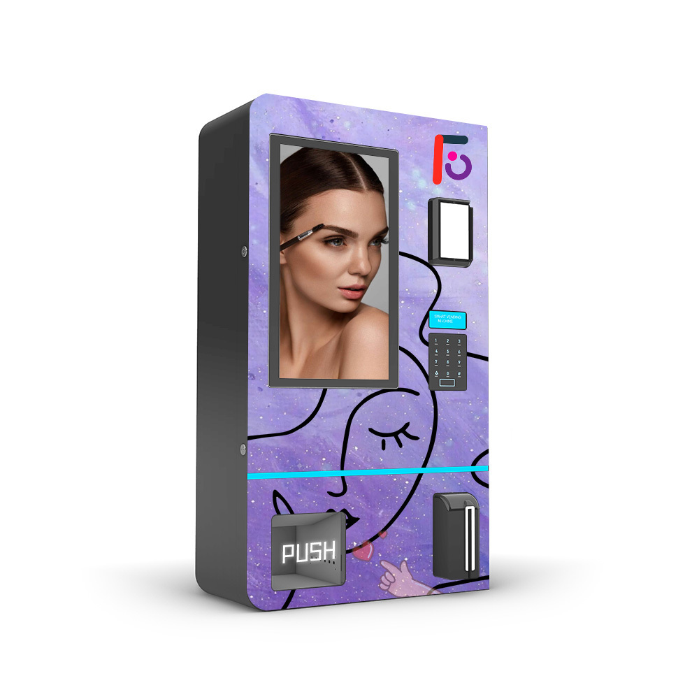 Cheap Wall Mounted Mini Vending Machine Business Eyebrow Pencil Coin Operated Carding Machine