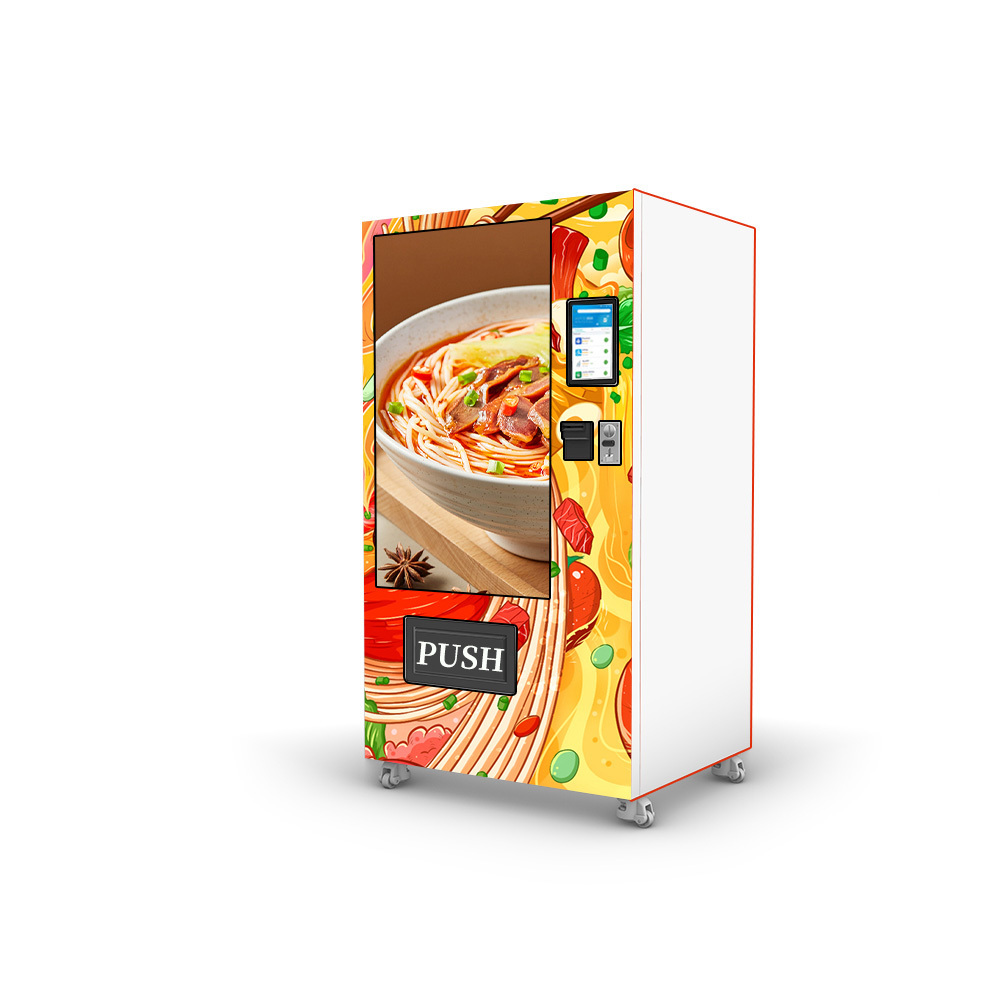 Instant Ramen Instant Noodle Drinks And Snack Vending Machine Touch Screen