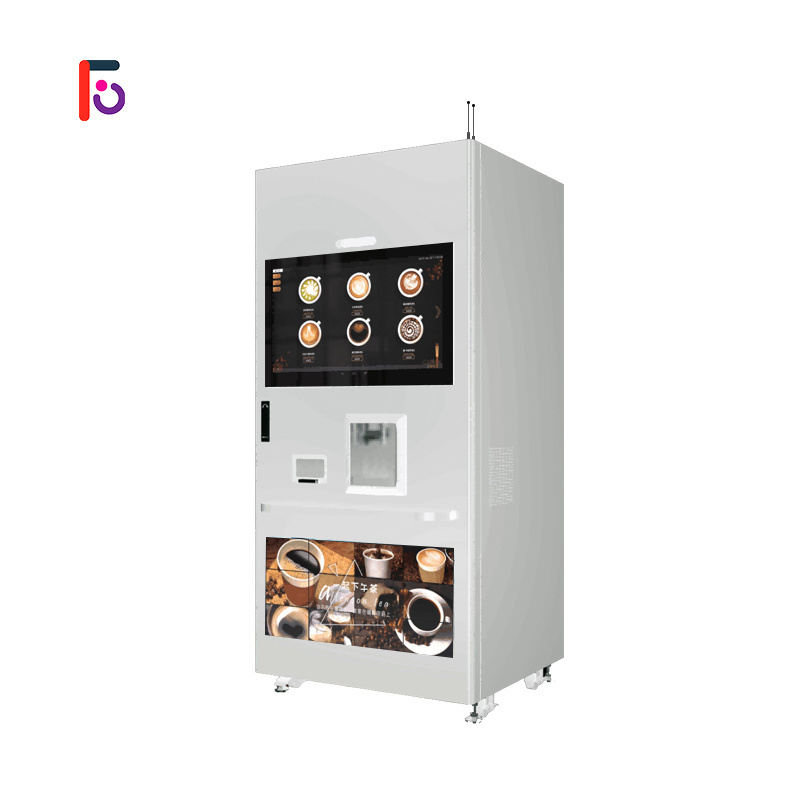 FEISHI Refrigerator Coffee Vending Machine Beverage milk tea juice vending machine