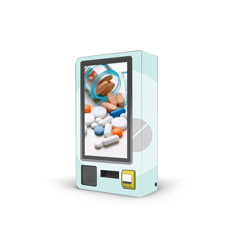 Small Medicine Pharmacy Tablet Vending Machine Plastic Bottle For Sale Wall Mounted Robot Vendor Machine