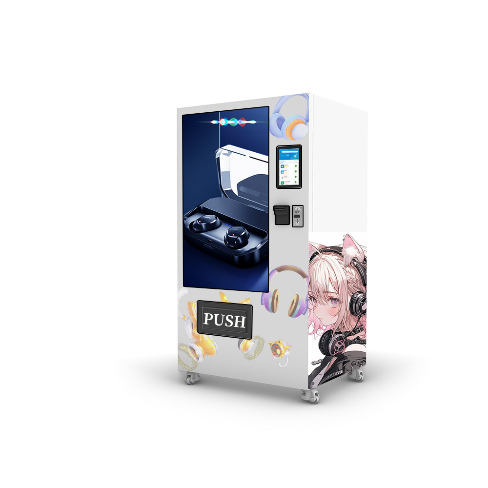 High Quality Popular Refrigerator Earphone Fresh Flower Vending Machine Combo Machines