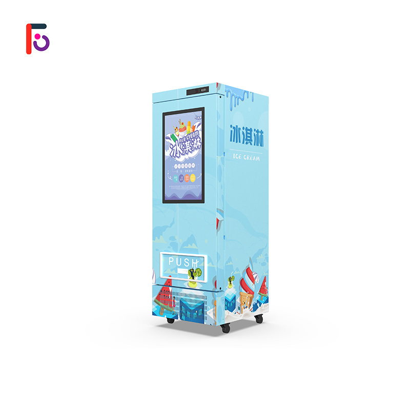 FEISHI Door opening cabinet Ice Cream  Vending Machine Refrigerated Vending Machine