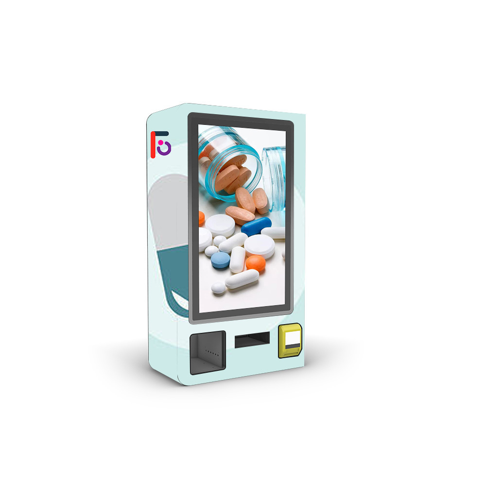 Small Medicine Pharmacy Tablet Vending Machine Plastic Bottle For Sale Wall Mounted Robot Vendor Machine