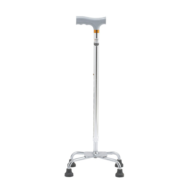 Walking Aids Hospital 4-foot Alloy Tetrapod Aluminium Disabled Elderly Old Man Titanium Walking Stick Cane For Blind Price