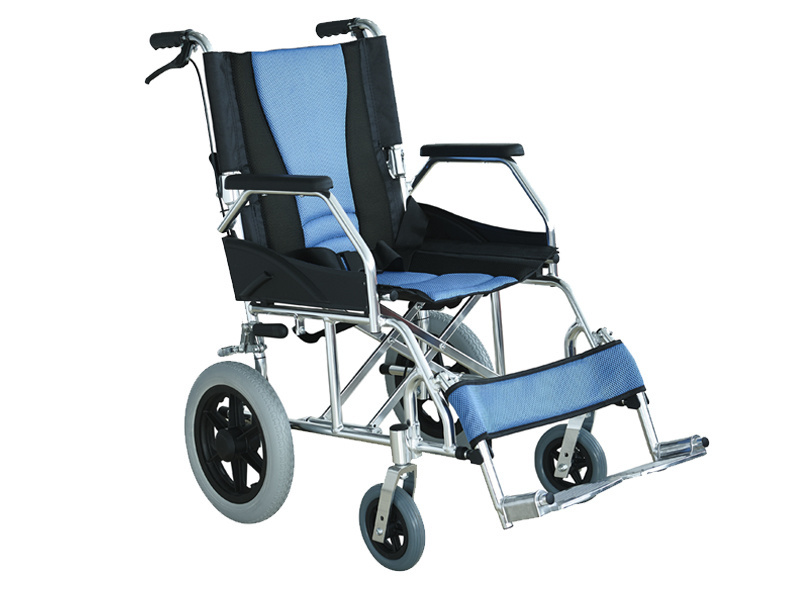 wheelchair used for sale silla de ruedas foldable medical Manual heavy duty folding aluminum transport Wheelchair