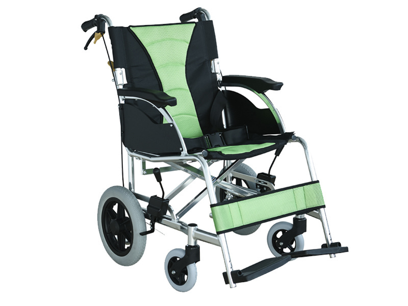 wheelchair used for sale silla de ruedas foldable medical Manual heavy duty folding aluminum transport Wheelchair