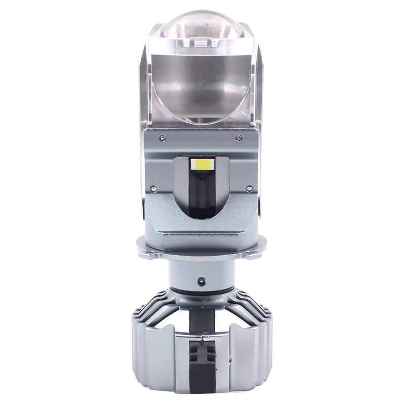 Car-refine F40 90W 12V 18V LED Headlight H4 High Low Beam len 80W LED Mini Projector Lens Car Lamp LED Bulb H4 Bi Led Headlight