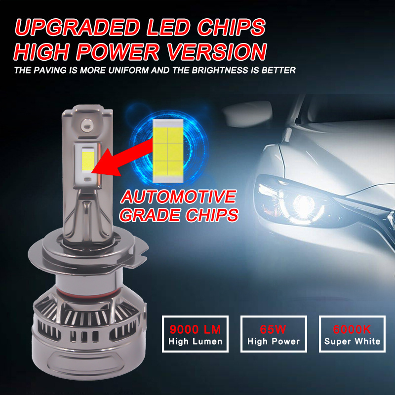 140W 12000LM X5P Car Led Headlight Lights H4 Canbus 12V 9005 9006 H8 9012 H11 H7 HB3 HB4 Car Auto Led Headlights Automobile Led