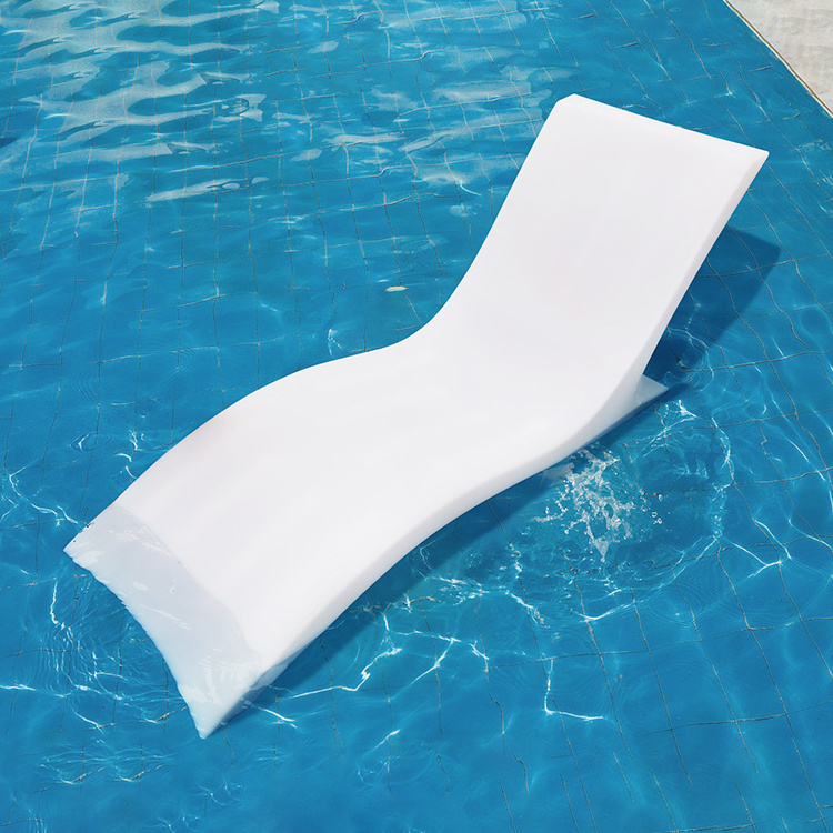 In-water In pool furniture relaxing outdoor chaise sun chair pool lounge chair sun lounger Pool chair