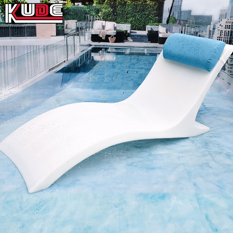 In-water In pool furniture relaxing outdoor chaise sun chair pool lounge chair sun lounger Pool chair