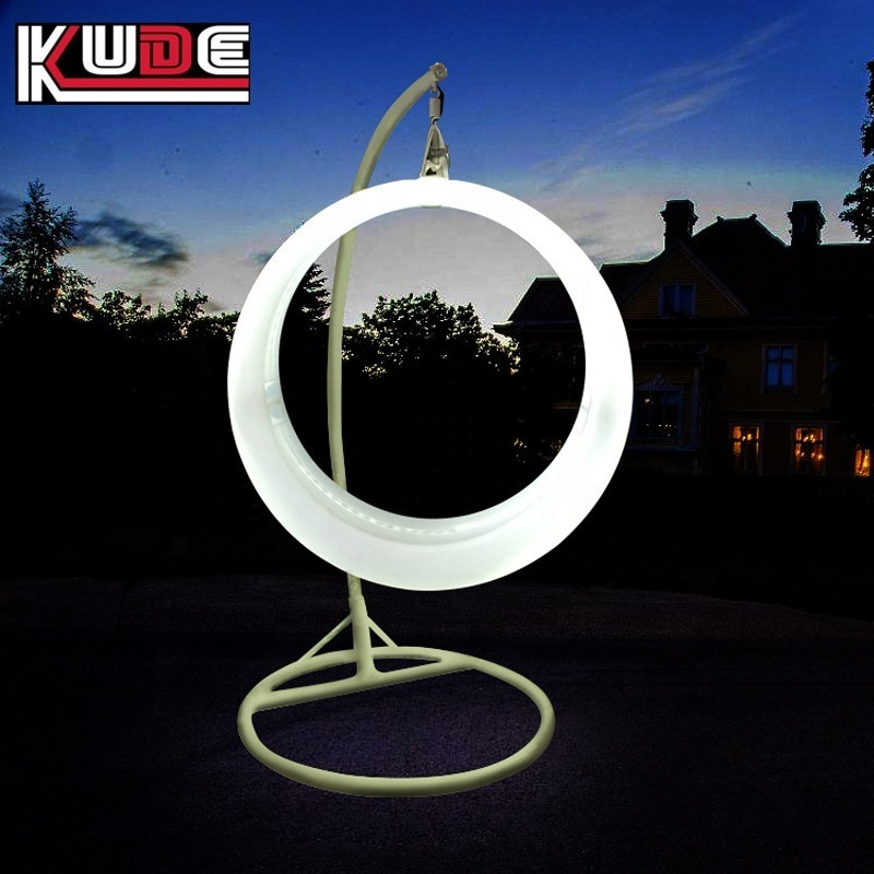 16 rgb color changing by remote control led swing chair outdoor led chair outdoor Swing led furniture for kids