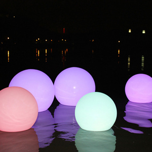 6 inch-15 cm LED Floating Pool Light Ball with Remote Control Night Light Led ball light