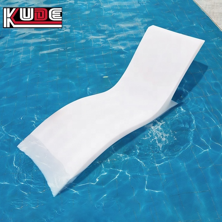 Ledge Pool Lounger UV Protection Outdoor In-Pool Chaise Lounge Pool chairs sun lounger