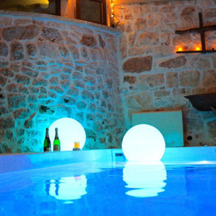 6 inch-15 cm LED Floating Pool Light Ball with Remote Control Night Light Led ball light