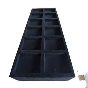 CNC milling eva foam insert foam tray durable packing eva foam insert for tool box lining