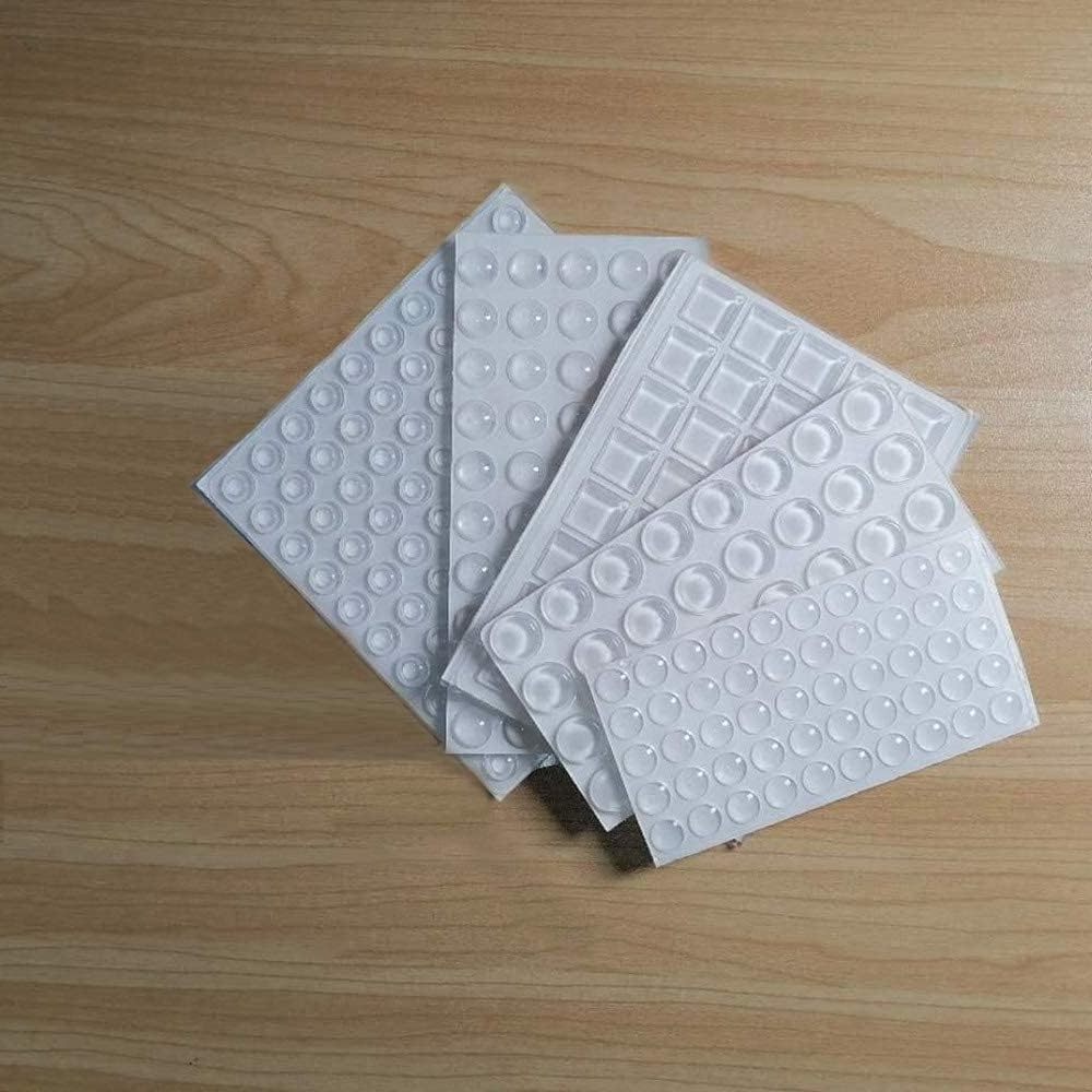 Rubber Feet Clear Adhesive Bumper Pads Self Stick Furniture Bumpers Buffer Pads for Doors Cabinets Drawers