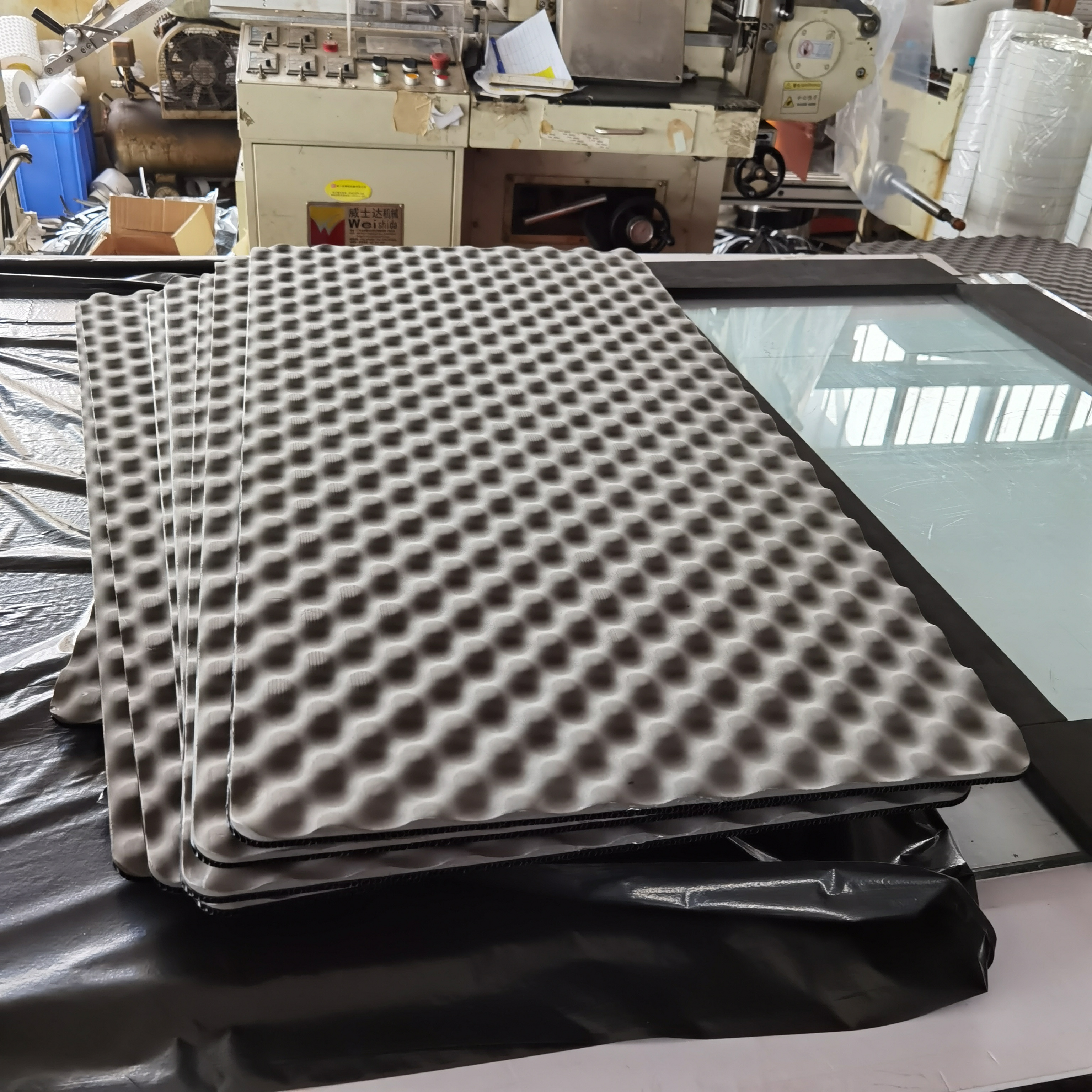 Corrugated Plastic Honeycomb Panel PP Hollow Sheet OEM&ODM rubber foam Sheet