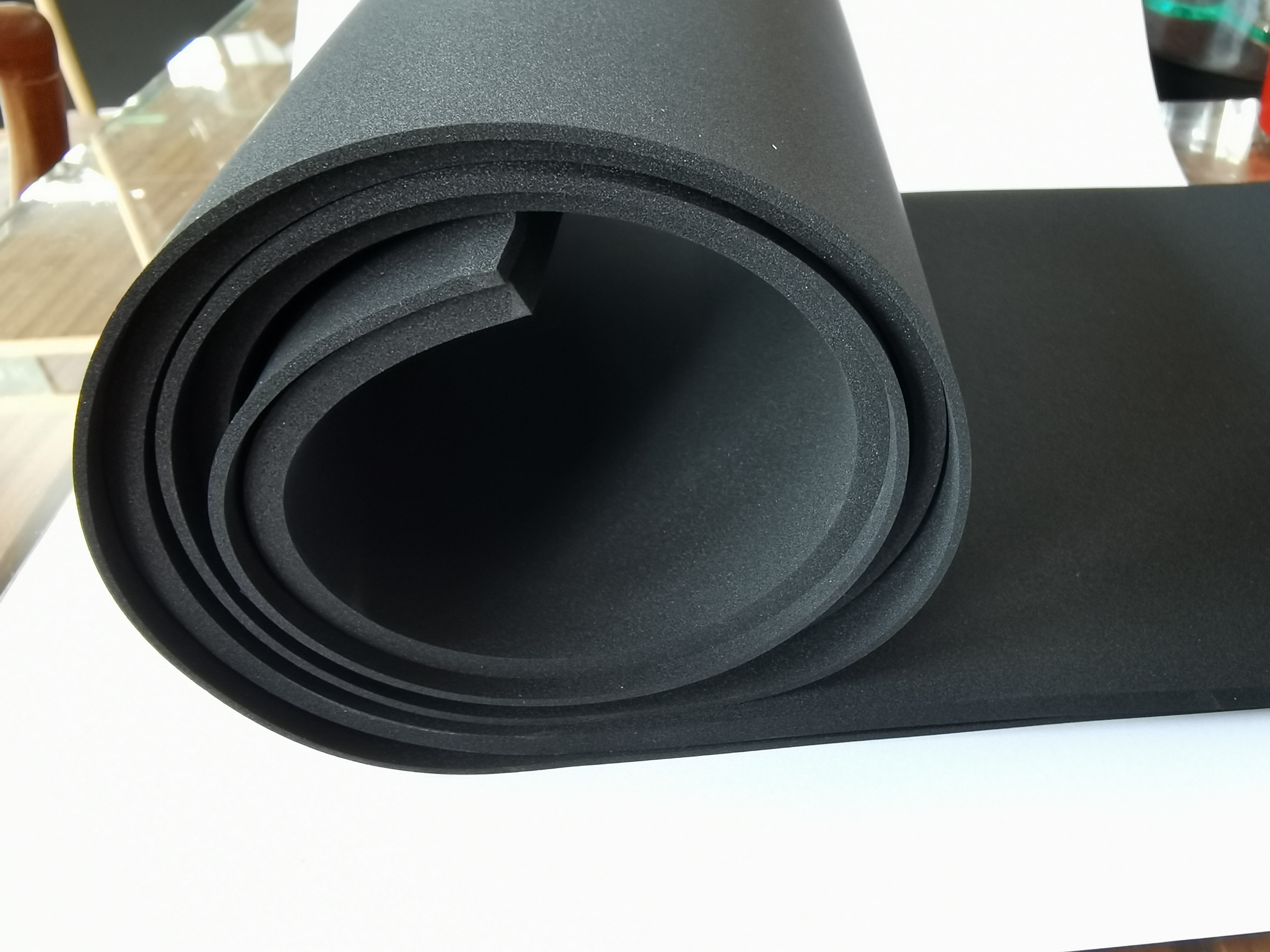 open cell Single Sided Self Adhesive  Sealing Rubber EPDM CR EVA foam Seal Strip for Car Door