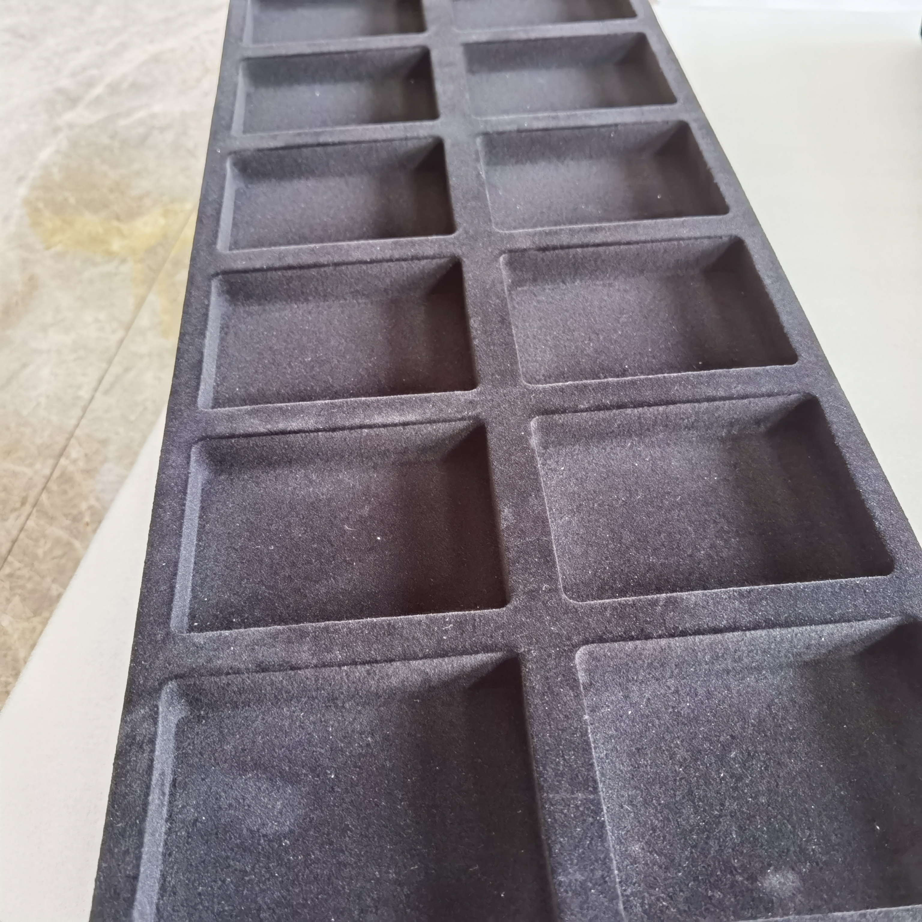 CNC milling eva foam insert foam tray durable packing eva foam insert for tool box lining