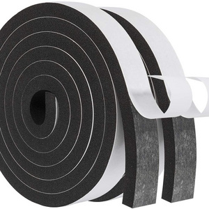 open cell Single Sided Self Adhesive  Sealing Rubber EPDM CR EVA foam Seal Strip for Car Door