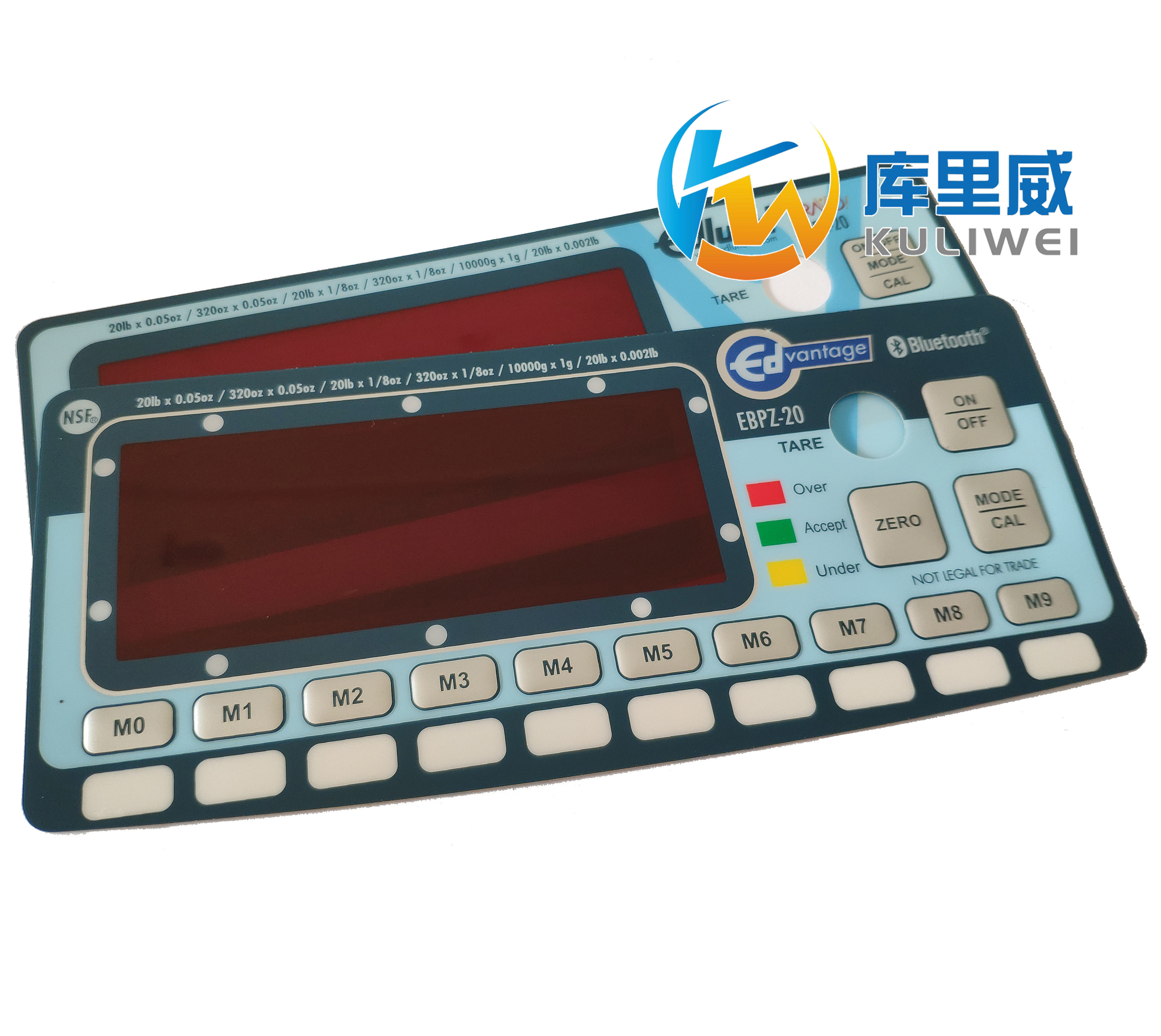 Customized FPC/PCB Capacitive Touch Push Button Keypad Membrane Switch