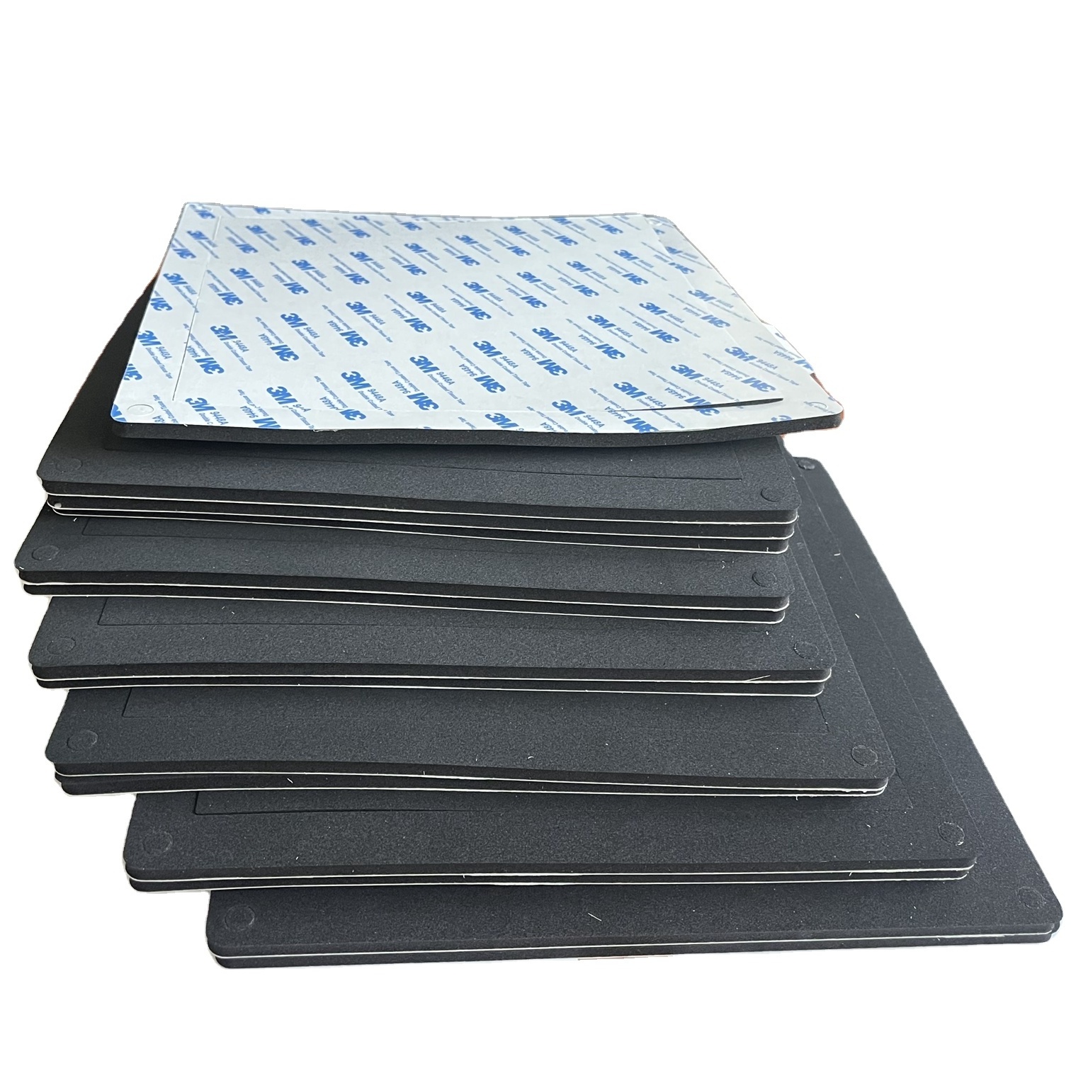 Closed cell 4mm 5mm 6mm 10mm anti shock antiskid self adhesive EPDM rubber foam sheet