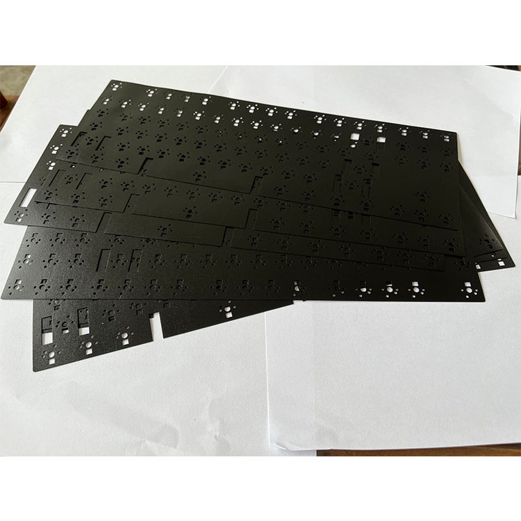 Shaft under the mat shock-proof mute keyboard pu foam sheet poron gasket xrd custom die cut OEM 4701/le-20 Black 2/3/3.5/4/5mm