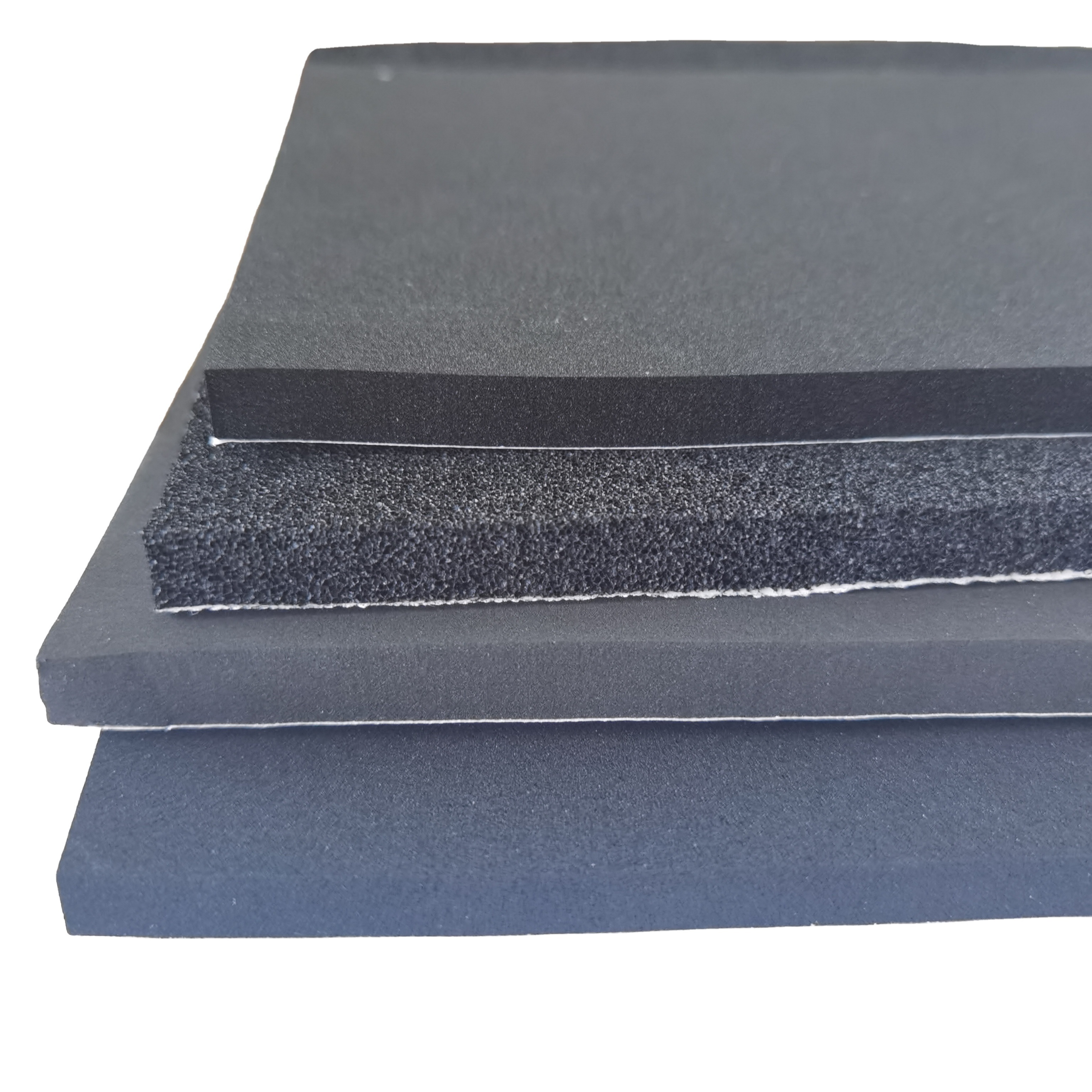 One Side with Mesh Glue CR Neoprene Rubber Foam Sheet