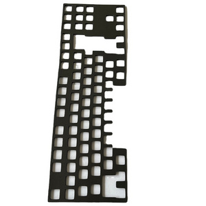 Shaft under the mat shock-proof mute keyboard pu foam sheet poron gasket xrd custom die cut OEM 4701/le-20 Black 2/3/3.5/4/5mm