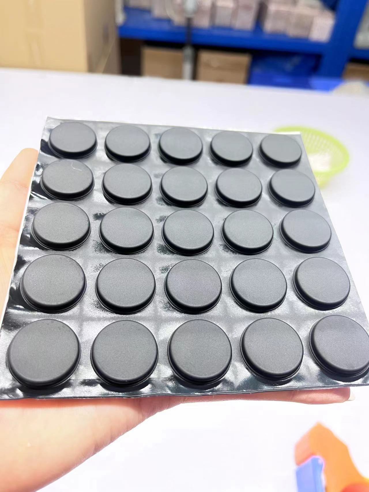 20*5 mm self adhesive silicone feet non-slip rubber feet/non slip adhesive pad/self adhesive rubber strip rubber feet washer