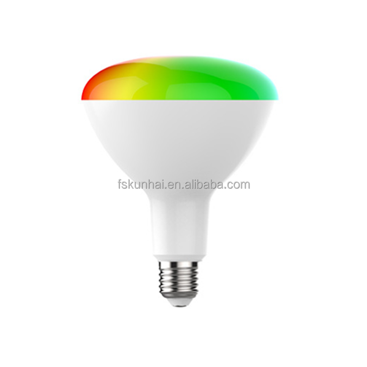 BR40 WIFI Smart Home Lighting Dimmable RGBW RGB+CCT Led Bulb  KH-WIFI-BR40