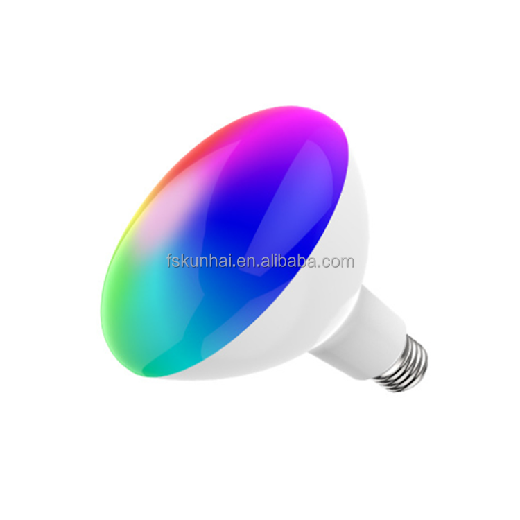 BR40 WIFI Smart Home Lighting Dimmable RGBW RGB+CCT Led Bulb  KH-WIFI-BR40