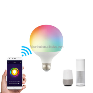 WIFI Smart Home Lighting Dimmable RGBW RGB+CCT Led Bulb G95  KH-WIFI-G95