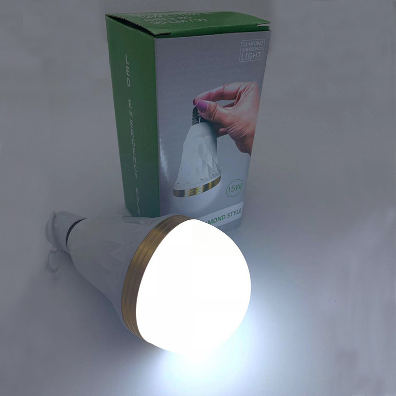 Rechargeable bulb lamp 12w-15W 1800mA lithium battery led charging emergency bulb lamp