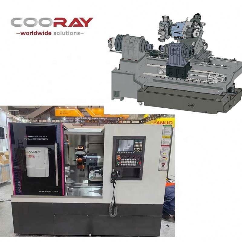 Programming manual Industrial Produce Mini Cnc Lathe Heavy Metal Working Milling Casting Torno