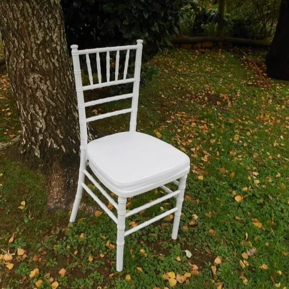 Wholesale plastic white resin chair outdoor dining tiffany chairs chiavari wedding outdoor stackable resin chair for event