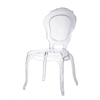 latest luxury PC wholesale transparent ghost chair,acrylic black chair and table,bride and groom stack-able plastic chairs