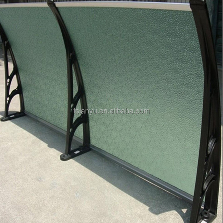 Lanyu virgin plastic raw material polycarbonate window canopy designs