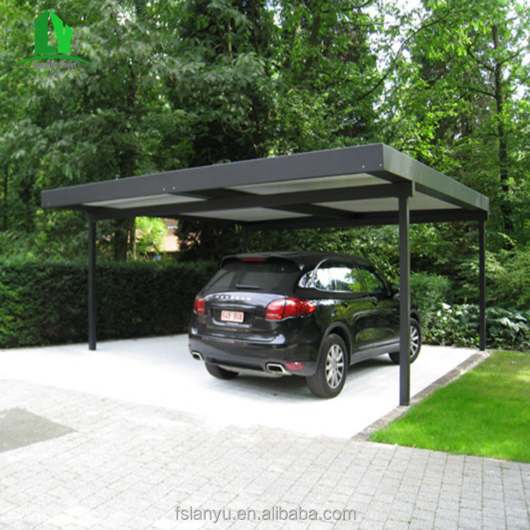 Lanyu powered retractable vinyl carport pergola aluminum